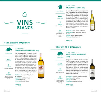 Guide 2016 des meilleurs vins, des supermarchés de Suisse romande Guide 2016 des meilleurs vins, des supermarchés de Suisse romande